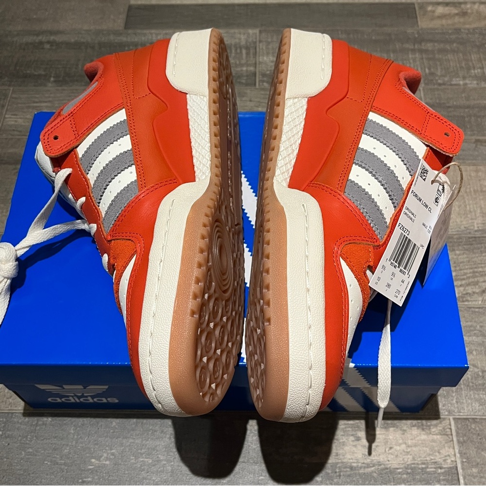 Adidas Forum Low Classic Preloved Red /Charcoal Solid Grey / OffWhite